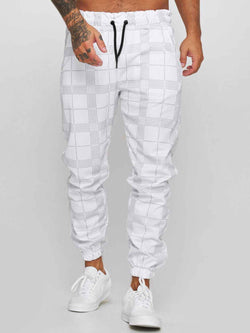 Men's Plaid Drawstring Pants - Damned Threads