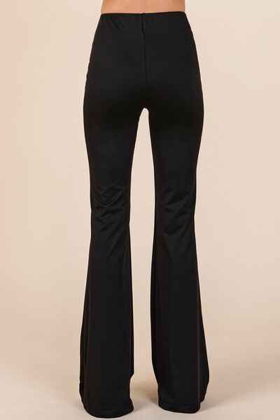 Mittoshop Stretchy Soft Elastic Waist Flare Pants - Damned Threads