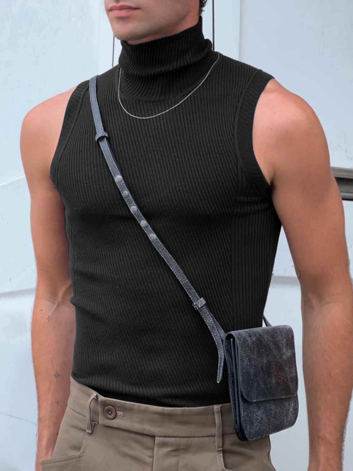 Men's Turtleneck Tank - Damned Threads