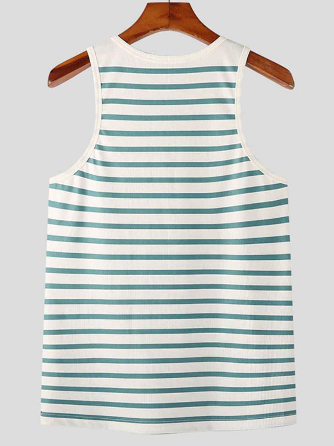 Men's Striped Wide Strap Tank - Damned Threads