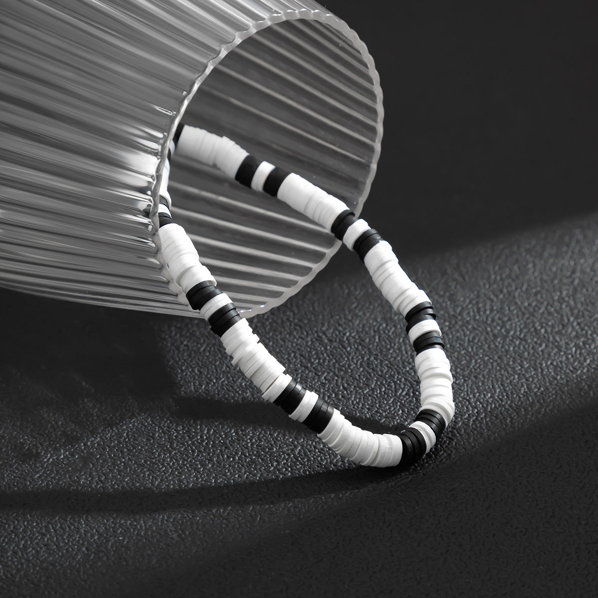 Bohemian Style Black & White Bracelet - Damned Threads