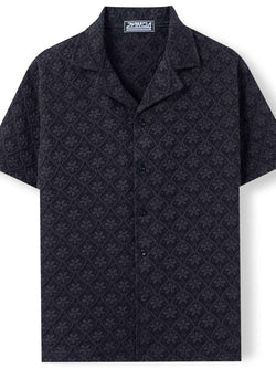 Men's Plus Size Button Down Short Sleeve Shirt - Damned Threads