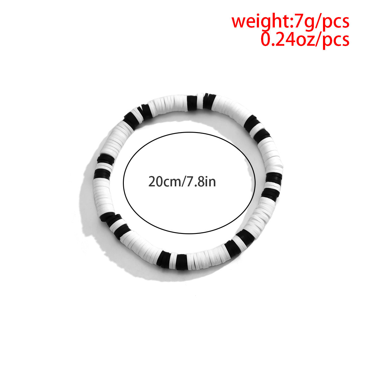 Bohemian Style Black & White Bracelet - Damned Threads