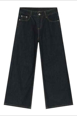Wide Leg Jeans with Pockets - Damned Threads