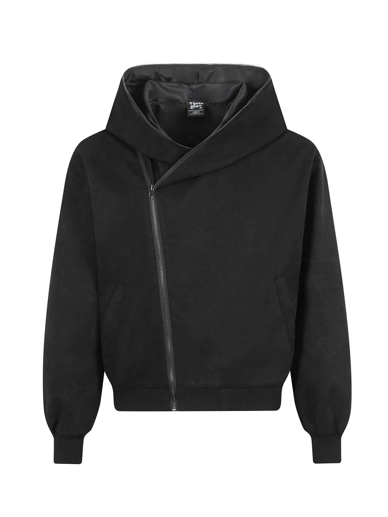 Men's Long Sleeve Hooded Zip-Up Jacket
