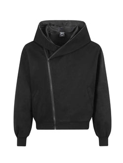 Men's Long Sleeve Hooded Zip-Up Jacket