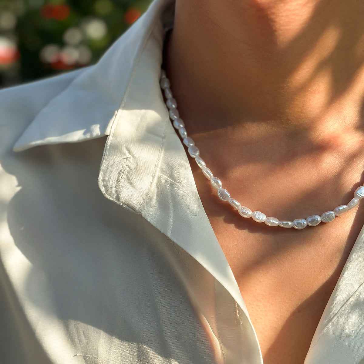 Baroque Pearl Necklace - Damned Threads