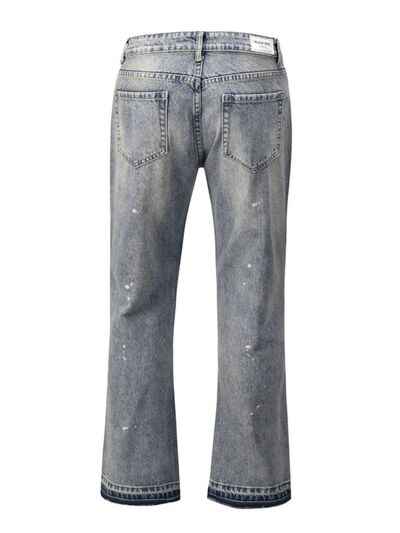 Men's Frayed Hem Bootcut Jeans - Damned Threads