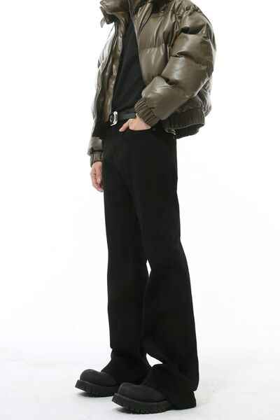 High Waist Jeans with Pockets - Damned Threads