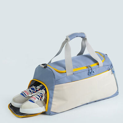 Oxford Cloth Multi Pockets Adjustable Strap Travel Bag - Damned Threads