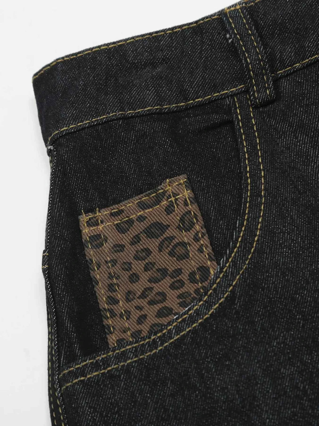 Men's Wide Leg Denim Shorts