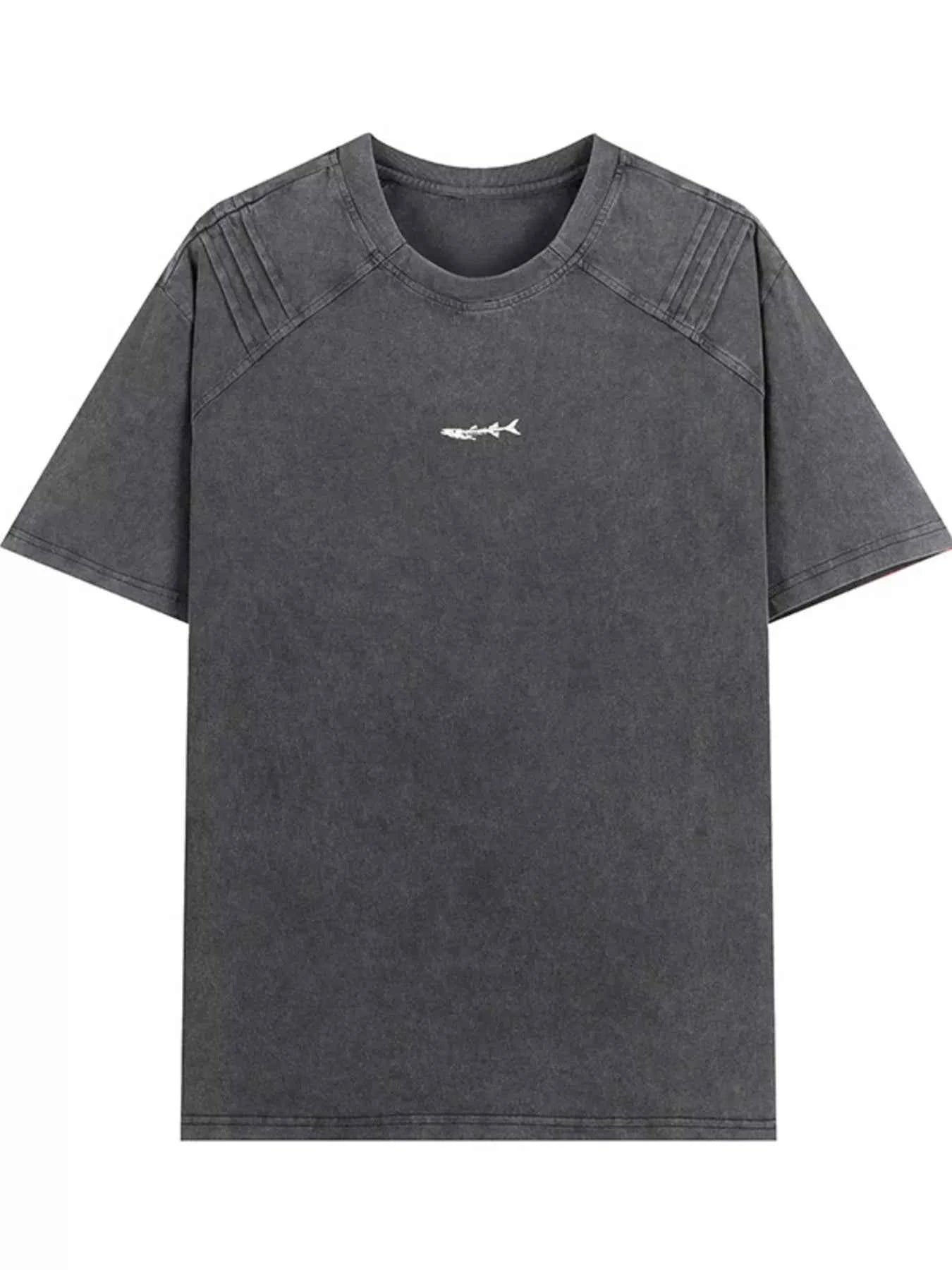 Men's Plus Size Round Neck Short Sleeve T-Shirt