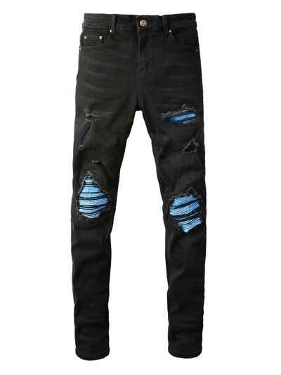 Men's Distressed Skinny Jeans - Damned Threads