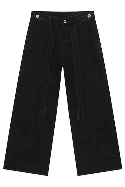 Wide Leg Jeans with Pockets - Damned Threads