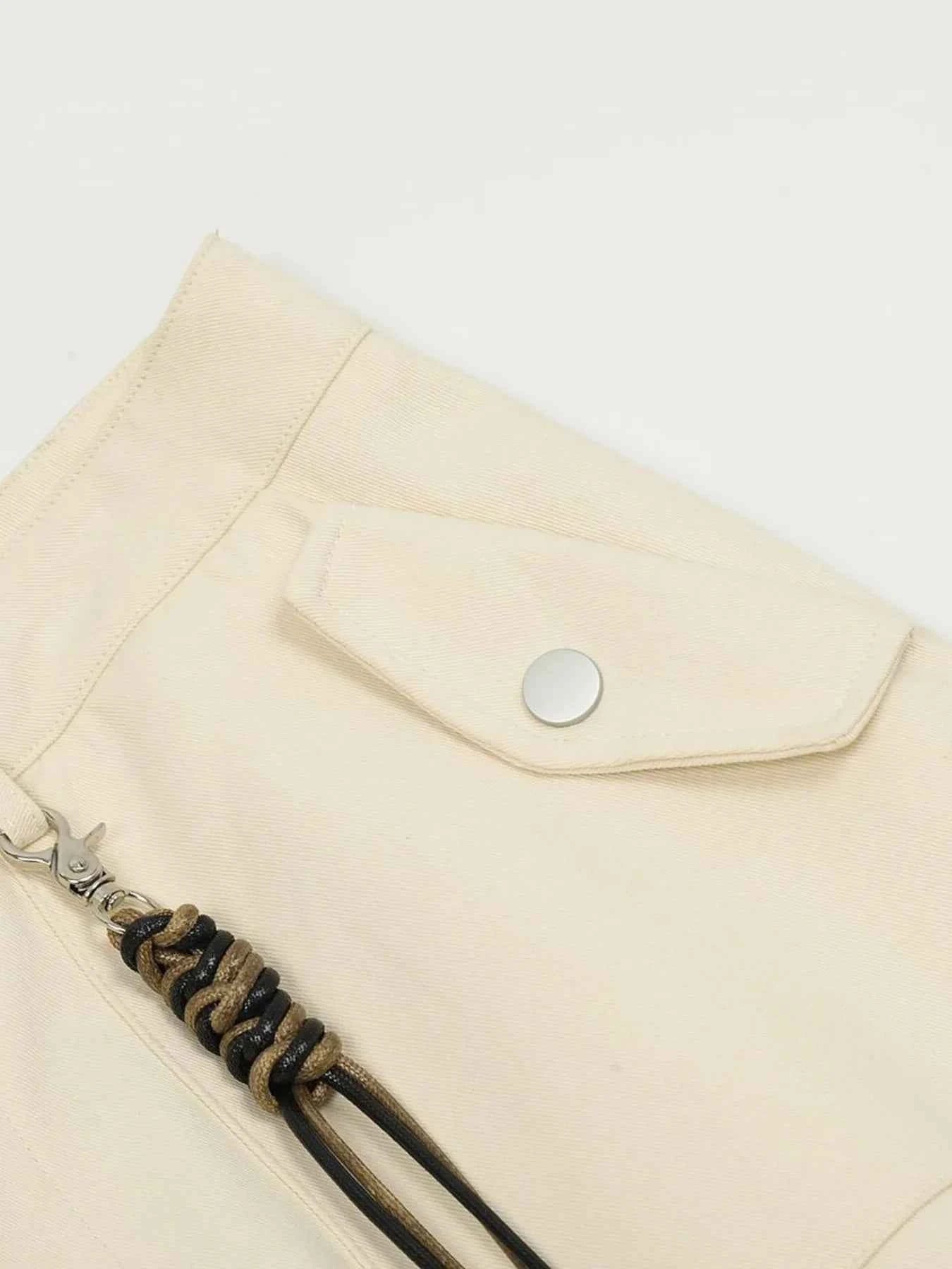 Men's Wide Leg Cargo Pants