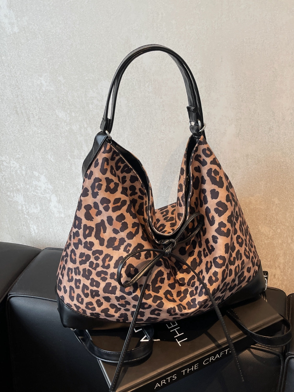 Leopard Dual Purpose Crossbody Bag - Damned Threads