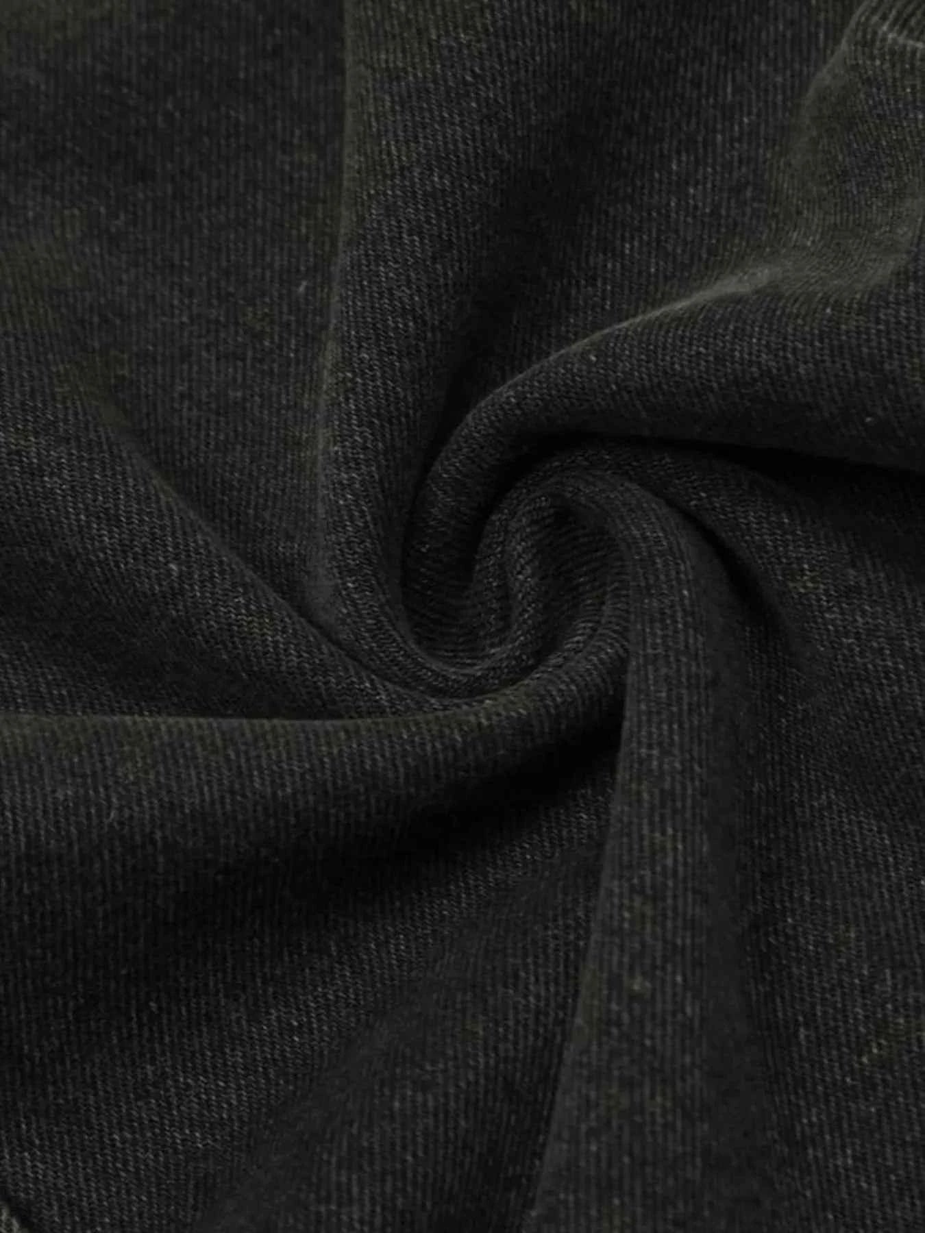 Men's Washed Wide-Leg Baggy Jeans