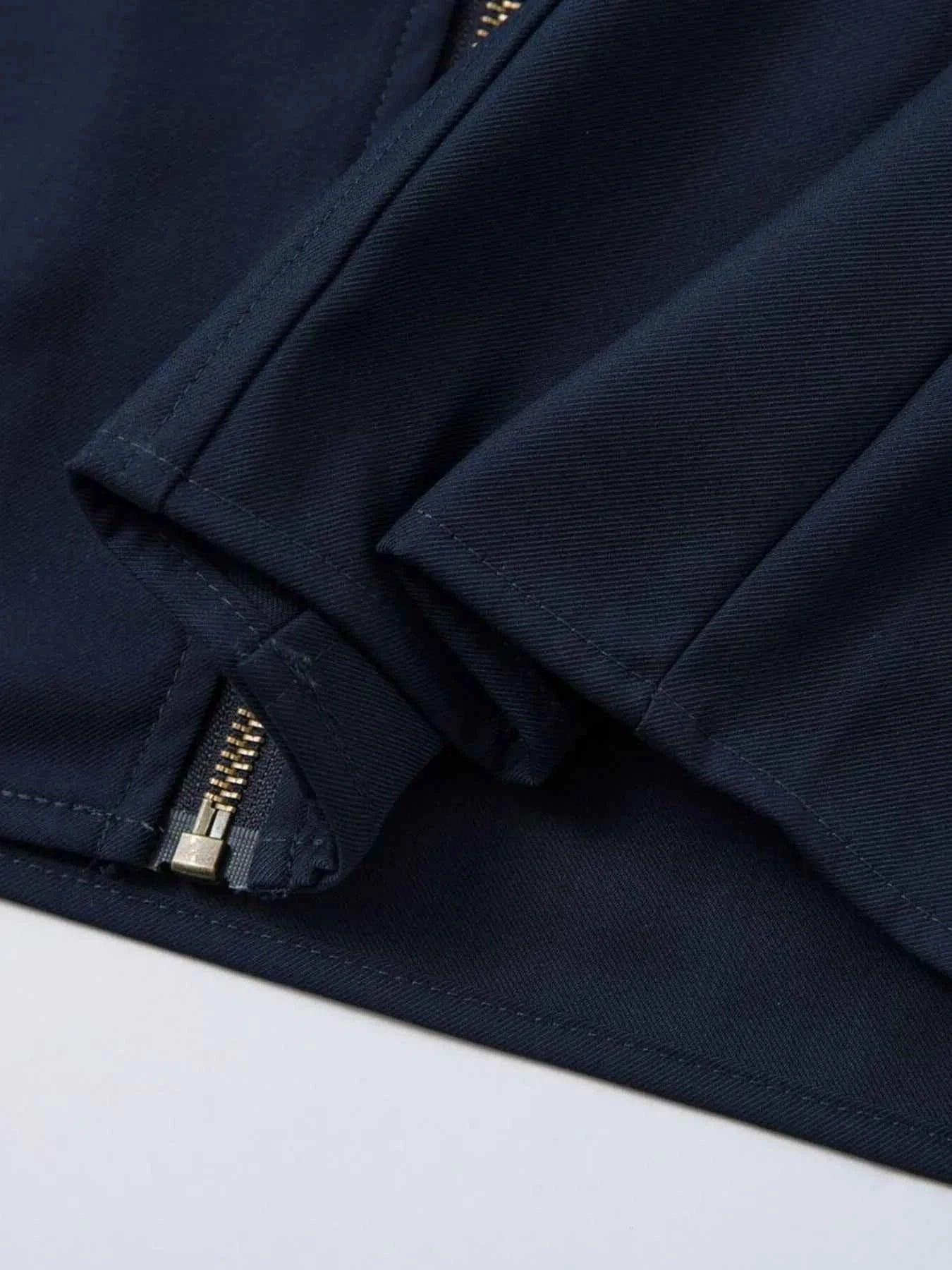 Men's Zip Up Short Sleeve Shirt