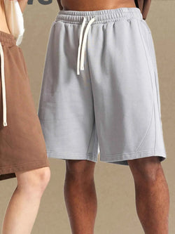 Men's Casual Elastic Waist Shorts