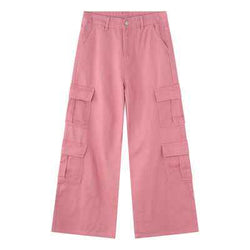 Wide Leg Cargo Jeans - Damned Threads