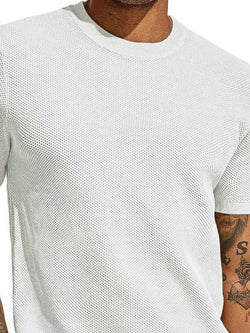 Men's Full Size Round Neck Short Sleeve T-Shirt Plus Size - Damned Threads