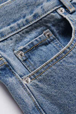 Men's Graphic Straight Leg Jeans - Damned Threads