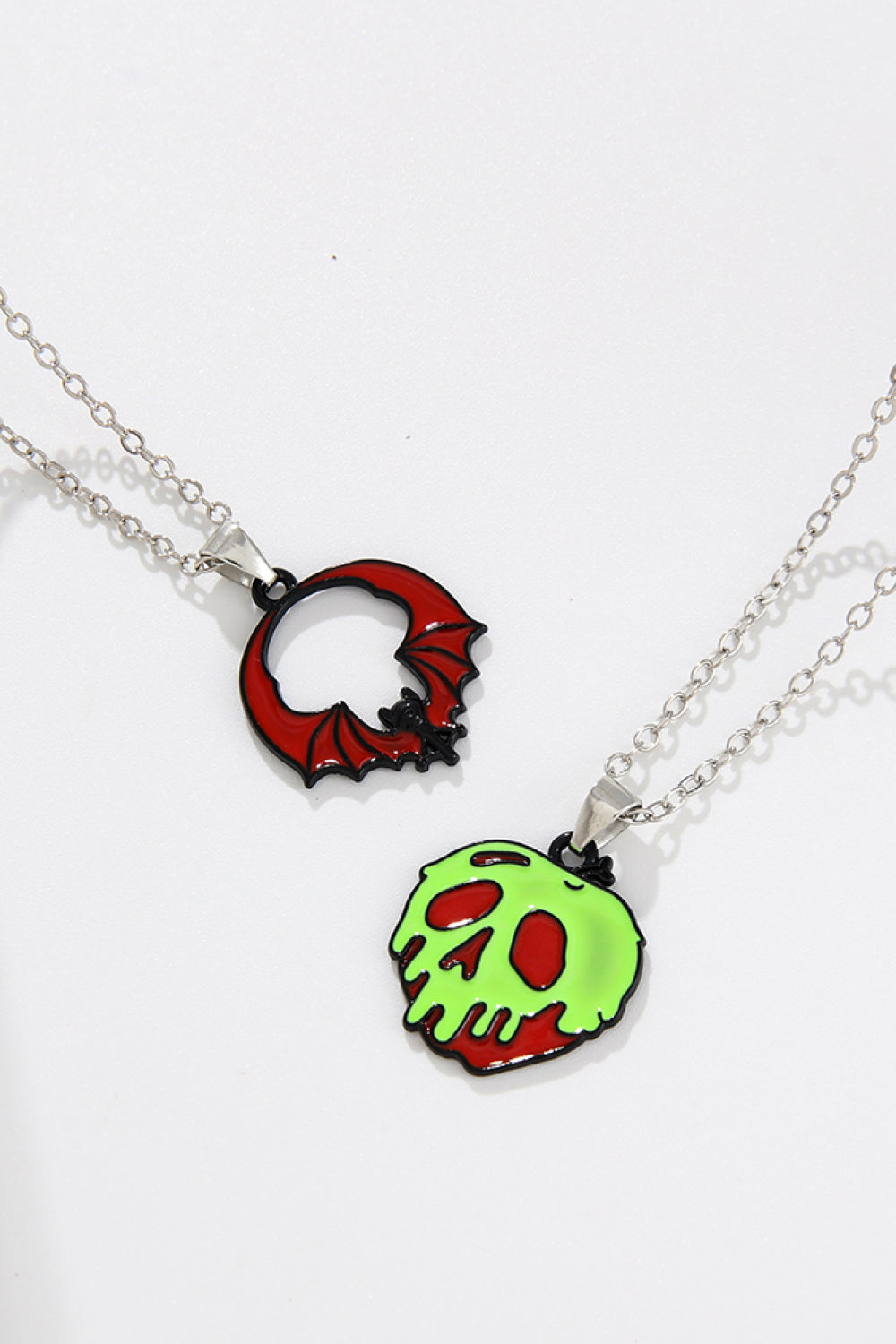 Two-Piece Halloween Theme Necklace Set - Damned Threads