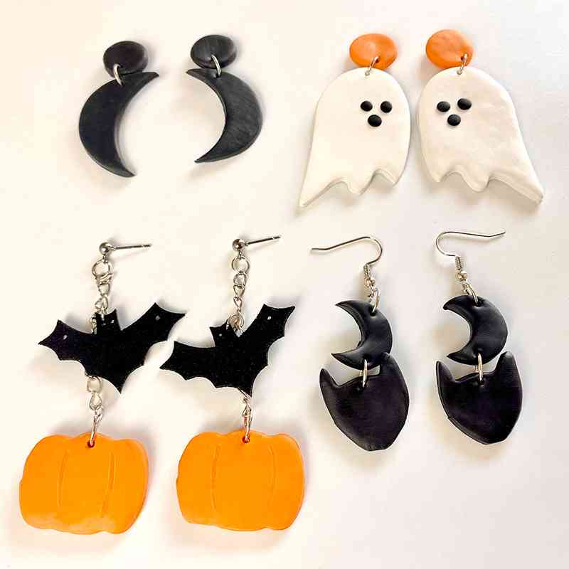 Halloween Theme Dangle Earrings - Damned Threads
