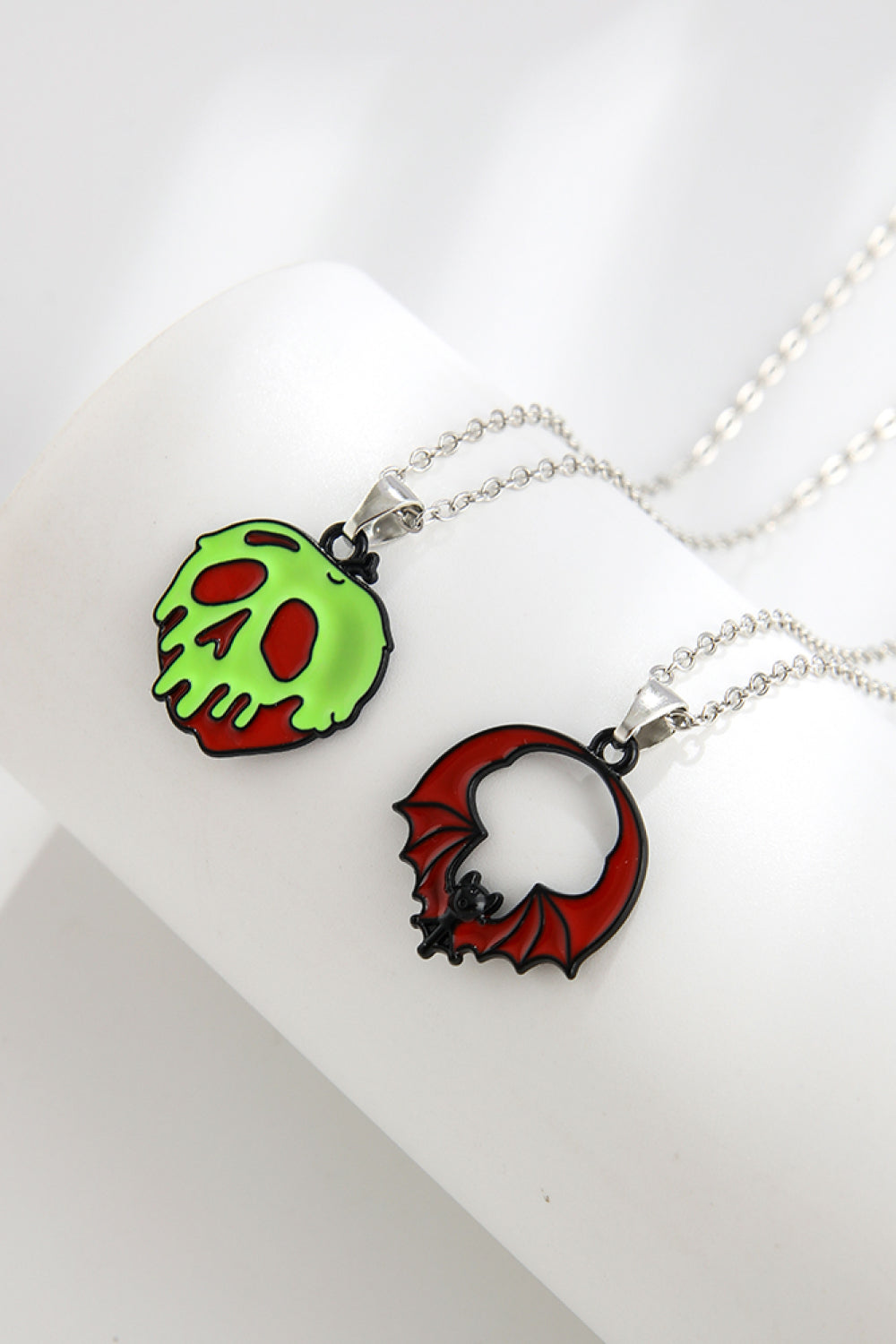 Two-Piece Halloween Theme Necklace Set - Damned Threads