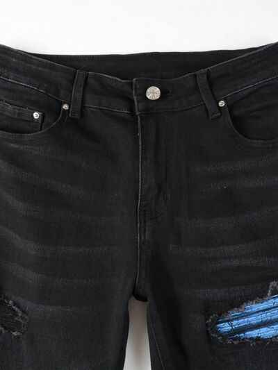 Men's Distressed Skinny Jeans - Damned Threads
