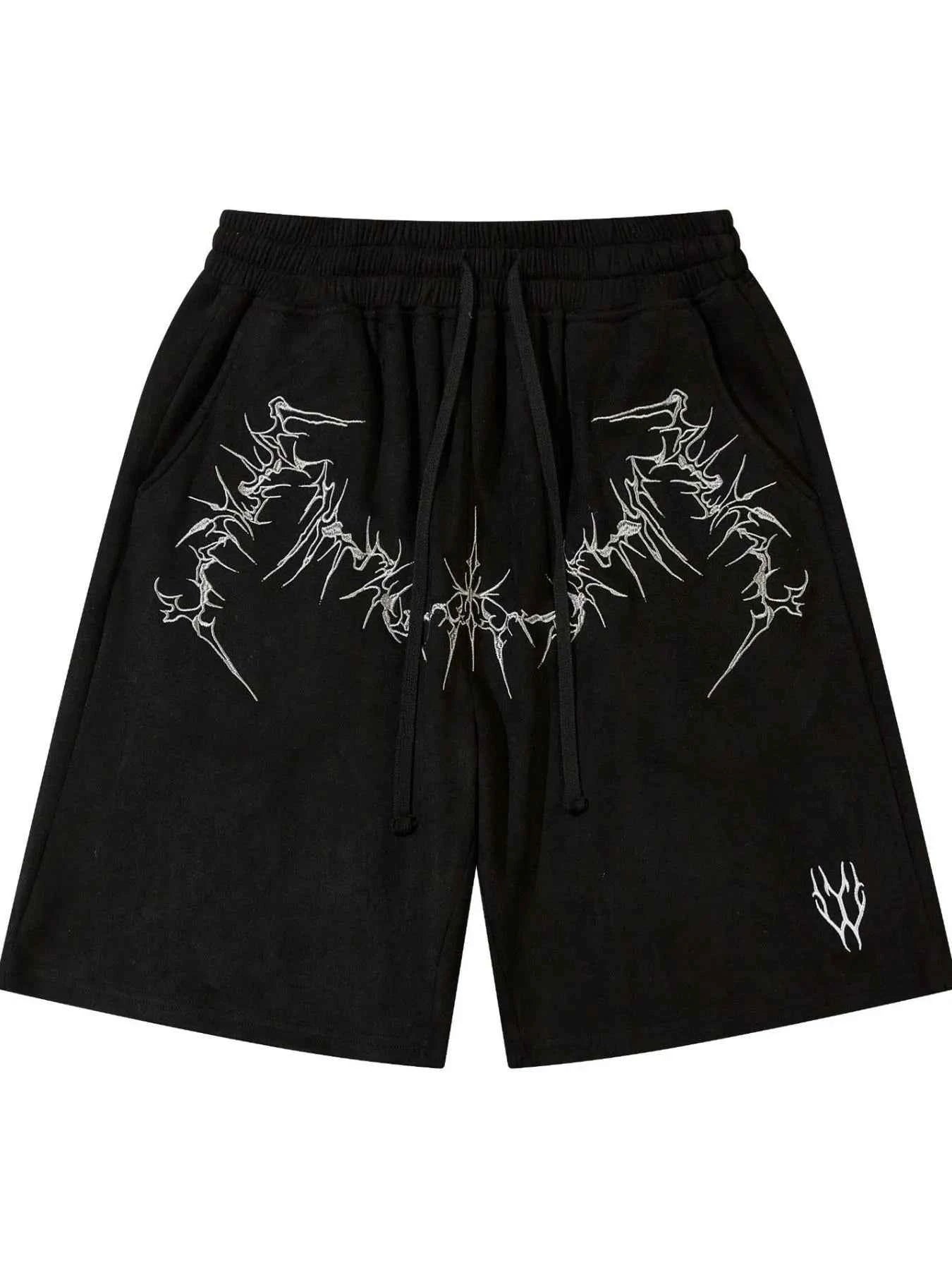 Men's Drawstring Pocketed Shorts