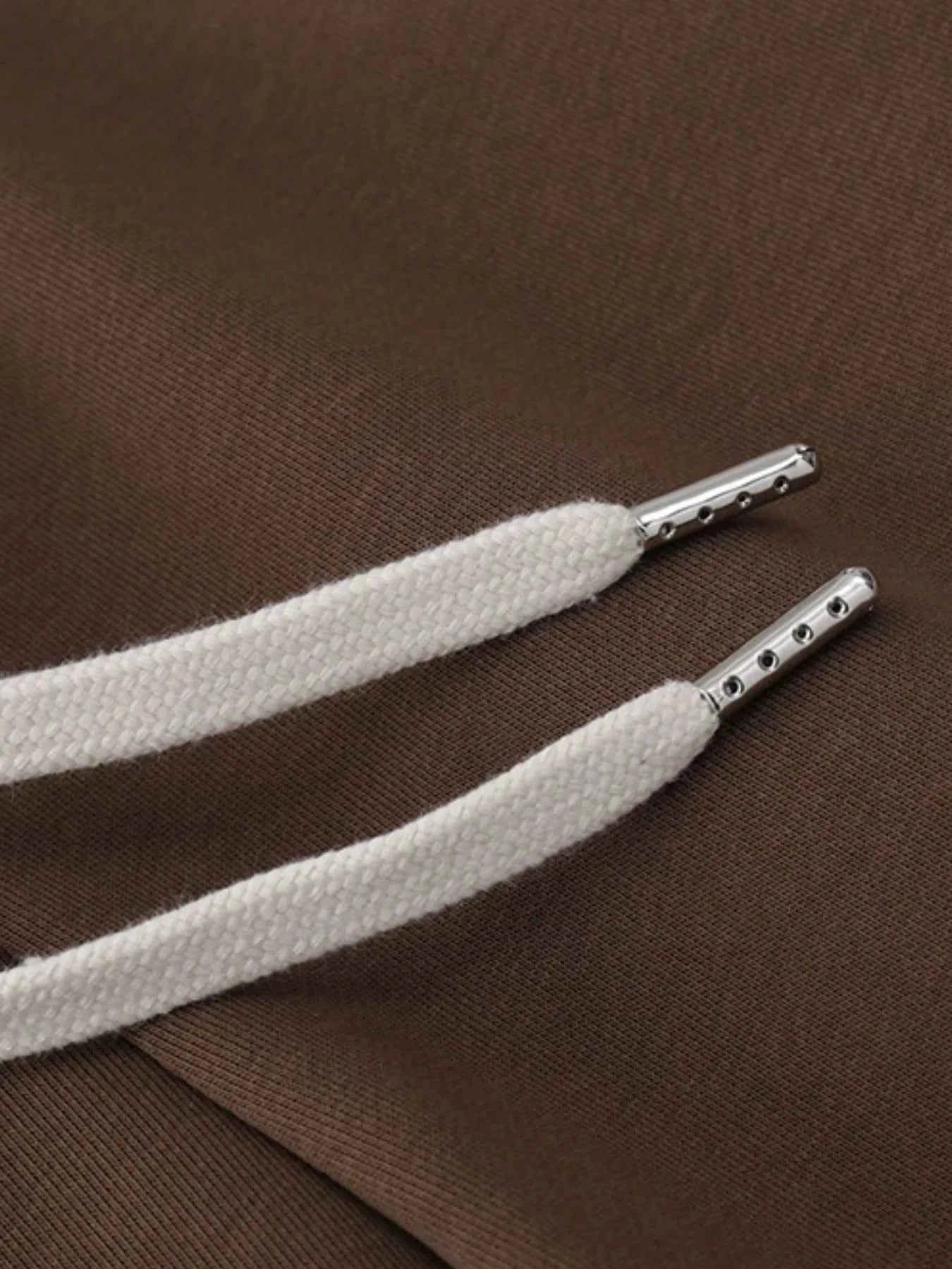 Men's Drawstring Shorts with Star Side Stripes