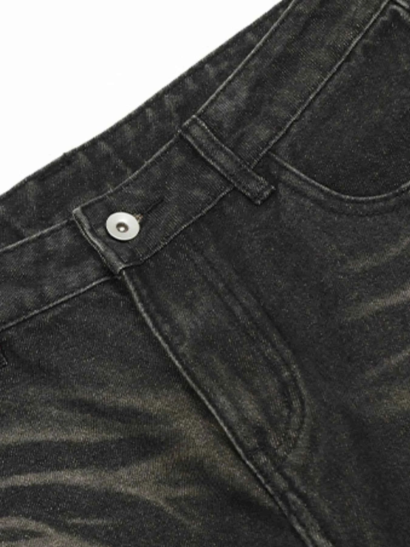 Men's Vintage Wash Loose Fit Jeans