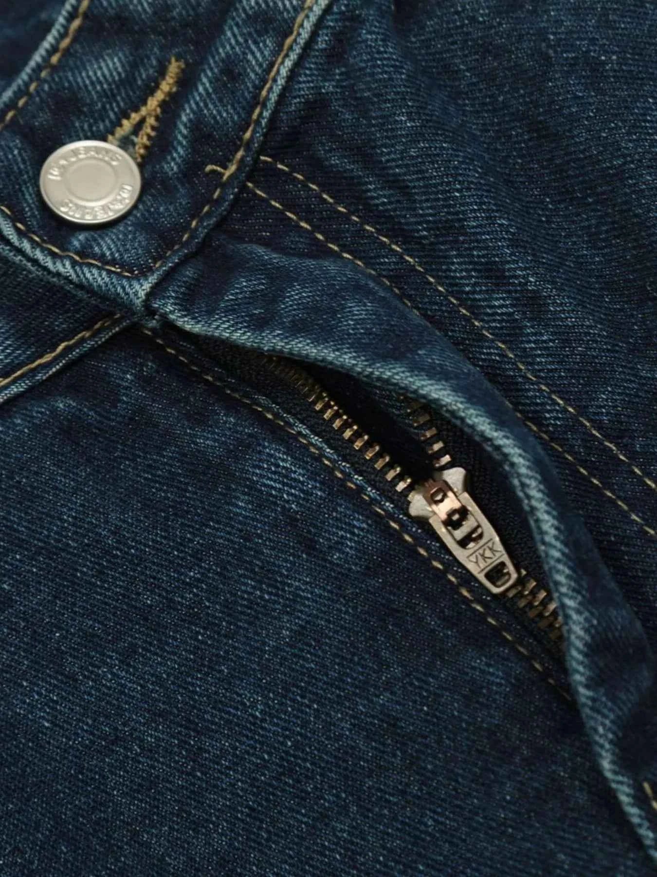 Men's Wide Leg Cargo Jeans