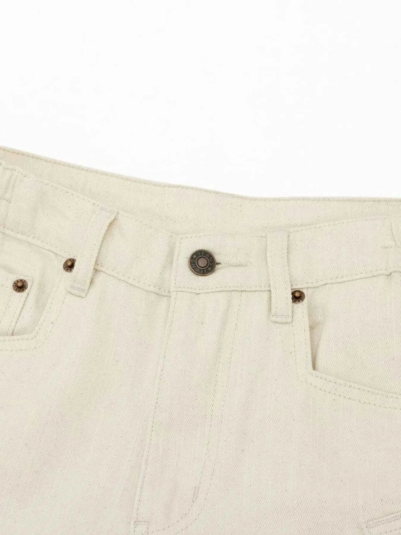 Men's Multi Pocket Curved Jeans