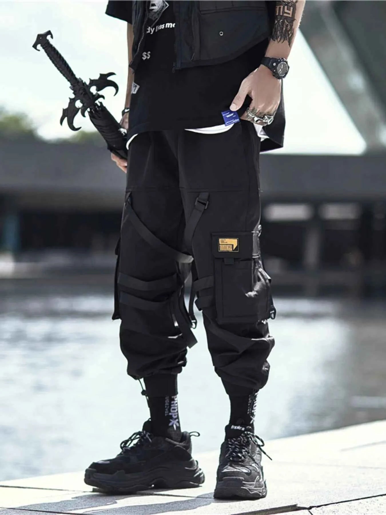 Men's Plus Size Elastic Waist Joggers