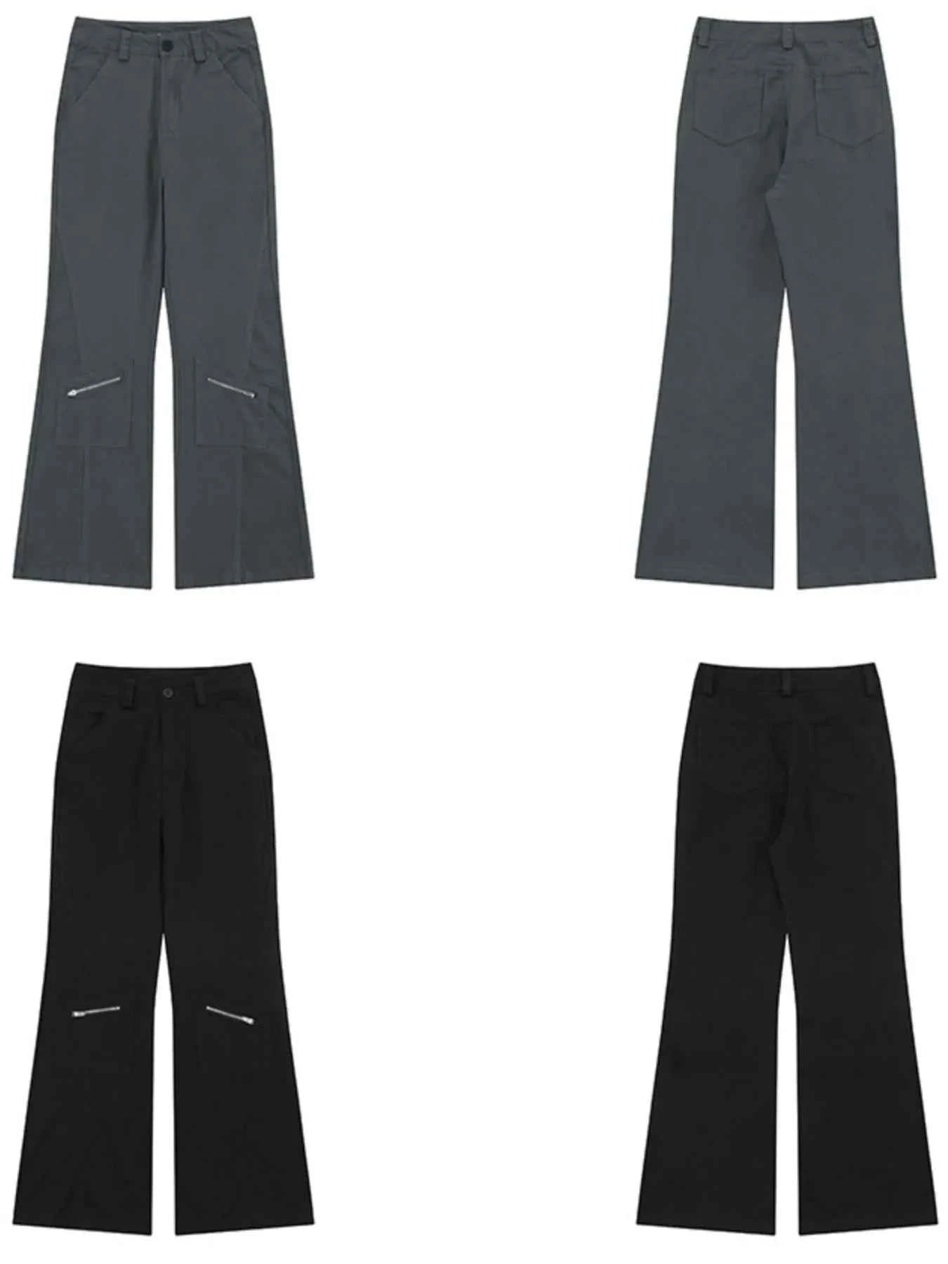 Men's Flare Jeans with Pockets