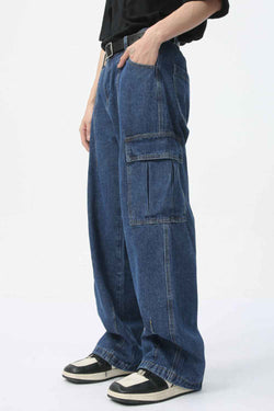 Men's Straight Cargo Jeans - Damned Threads