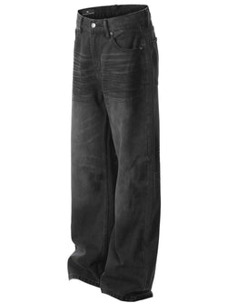 Men's Vintage Wide-Leg Baggy Jeans