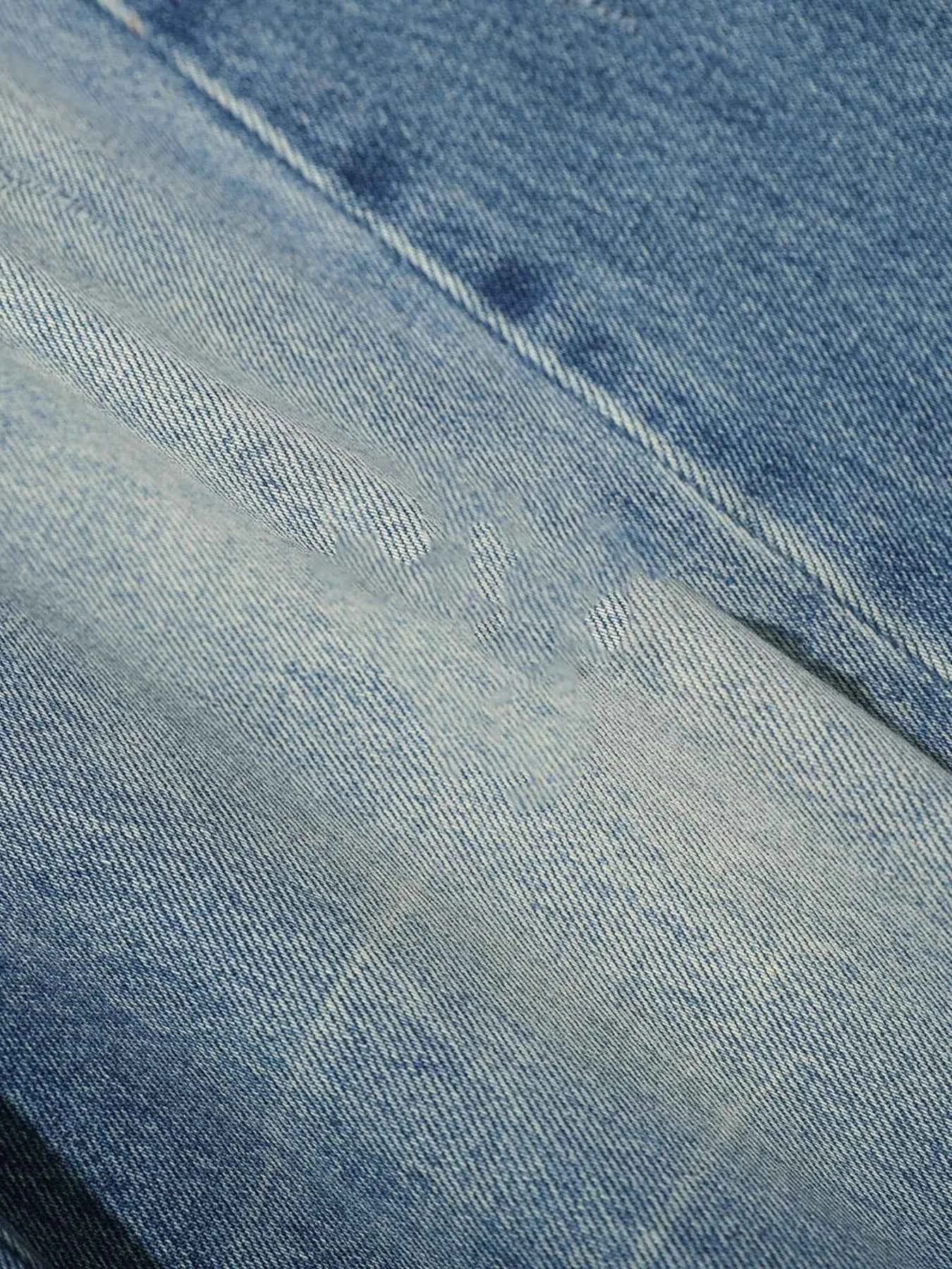 Men's Wide Leg Baggy Washed Jeans