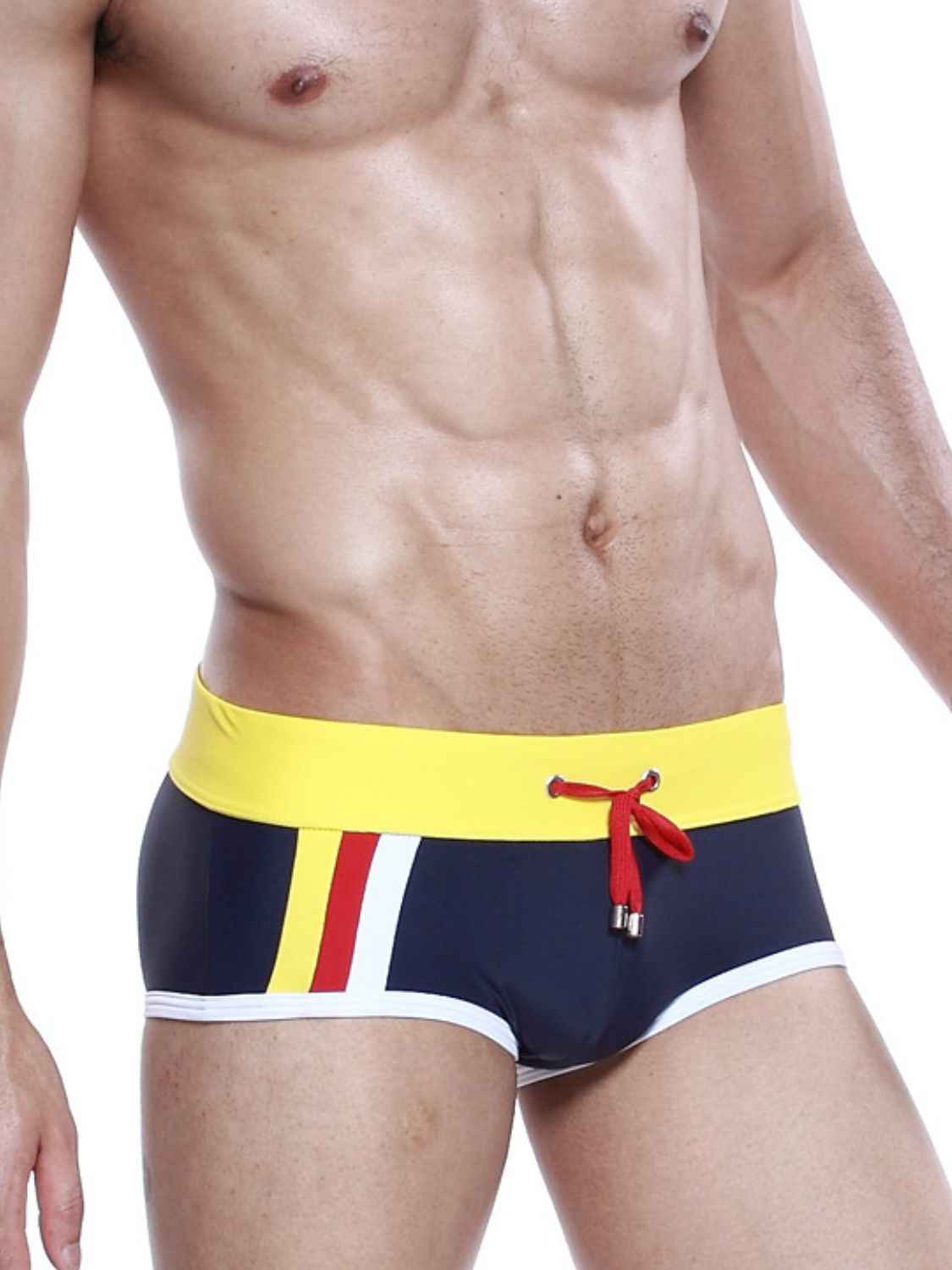 Men's Drawstring Skimpy Swim Shorts - Damned Threads