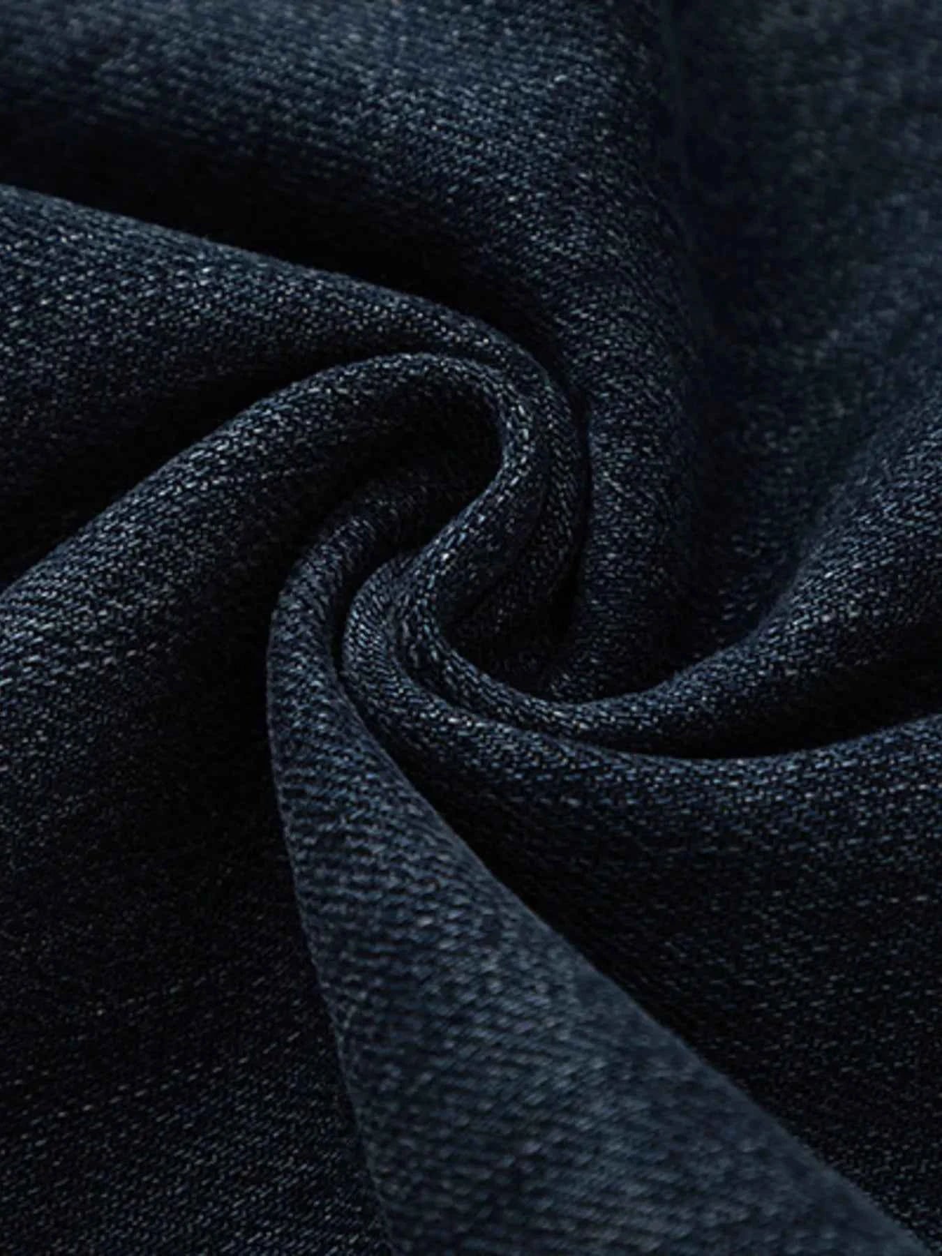 Men's Vintage Washed Gradient Wide-Leg Baggy Jeans