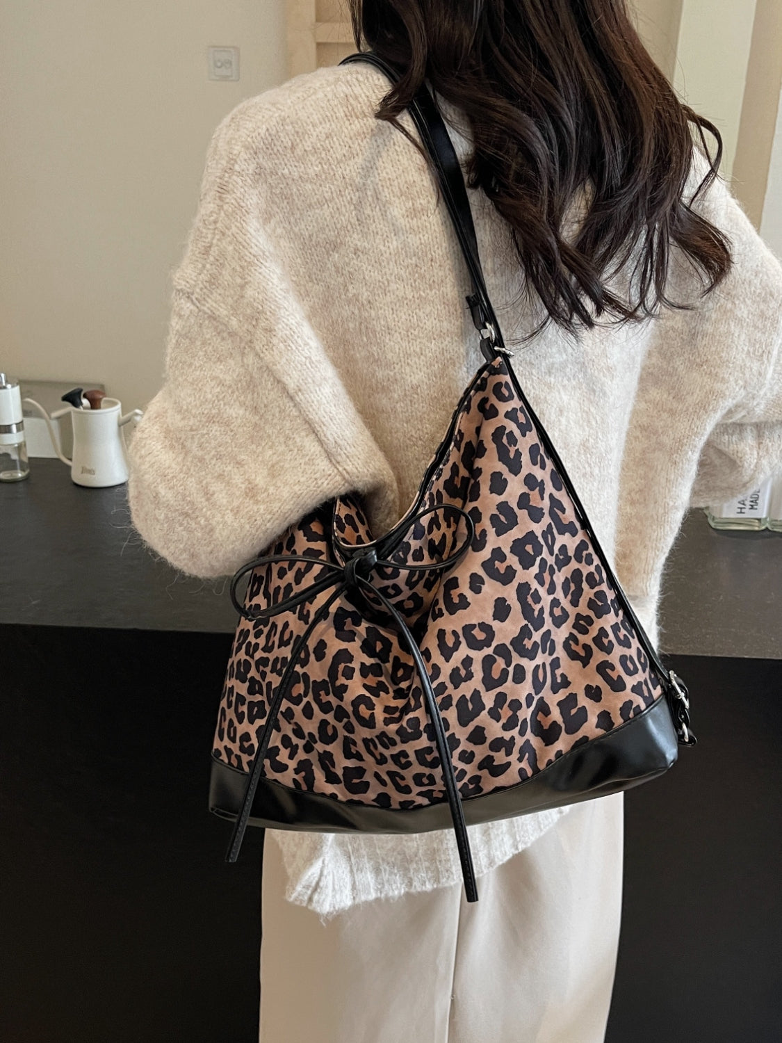 Leopard Dual Purpose Crossbody Bag - Damned Threads