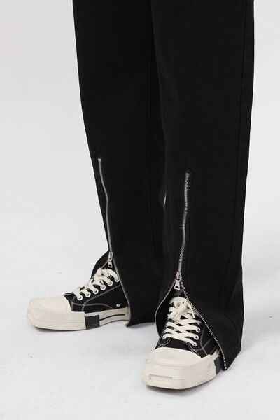 Pocketed Jeans with Zipper - Damned Threads