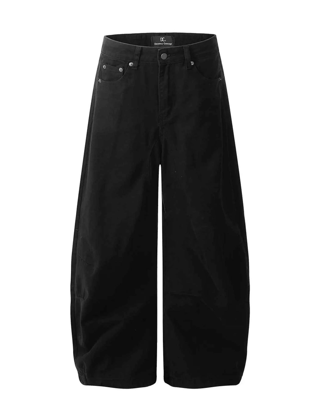 Men's High Waist Curved Jeans