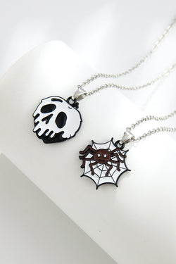 Two-Piece Halloween Theme Necklace Set - Damned Threads
