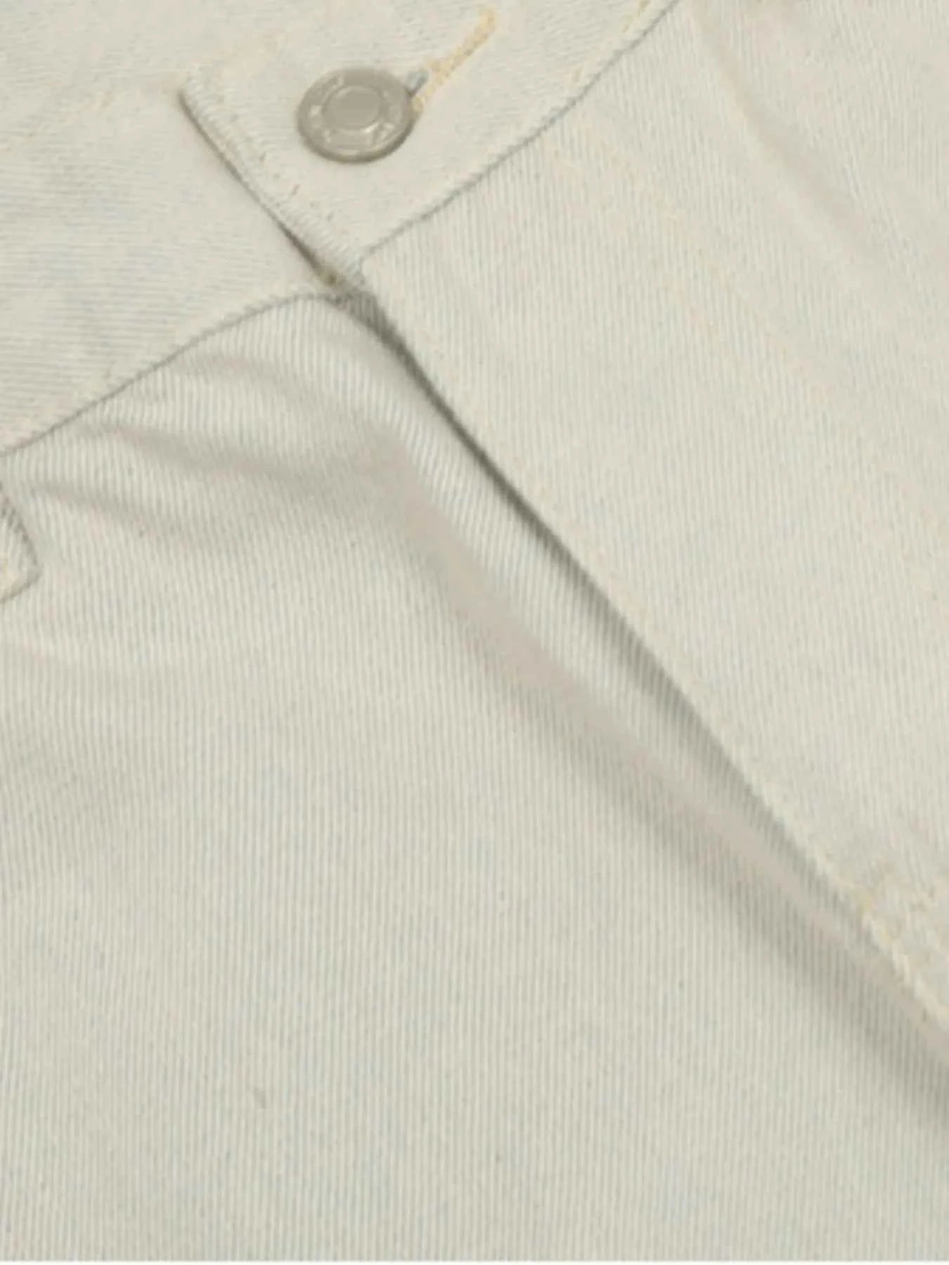 Men's Distressed Wash Straight Leg Jeans