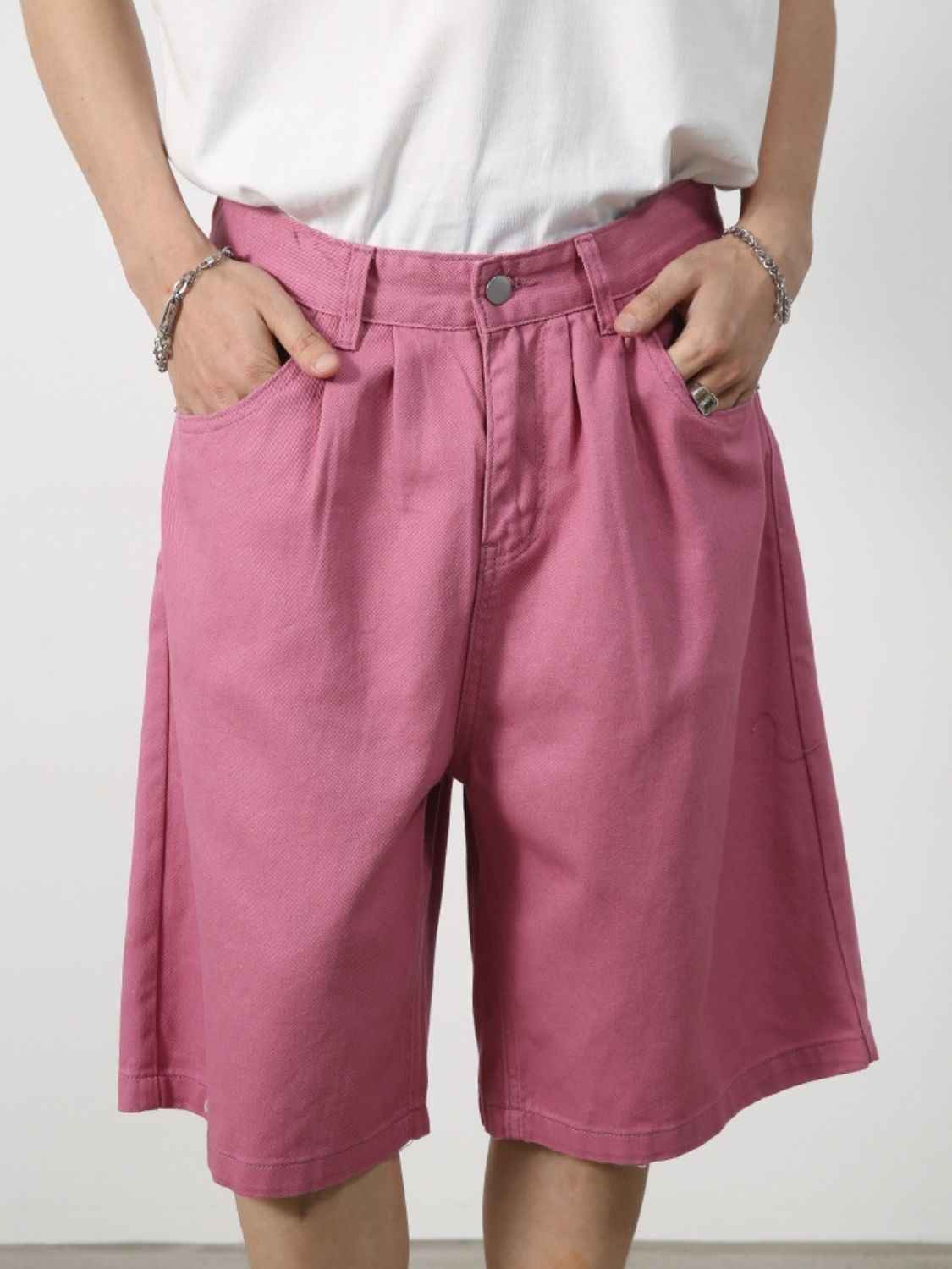 Mid Rise Denim Shorts - Damned Threads