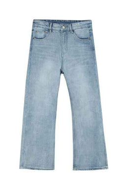 Straight Leg Jeans with Pockets - Damned Threads