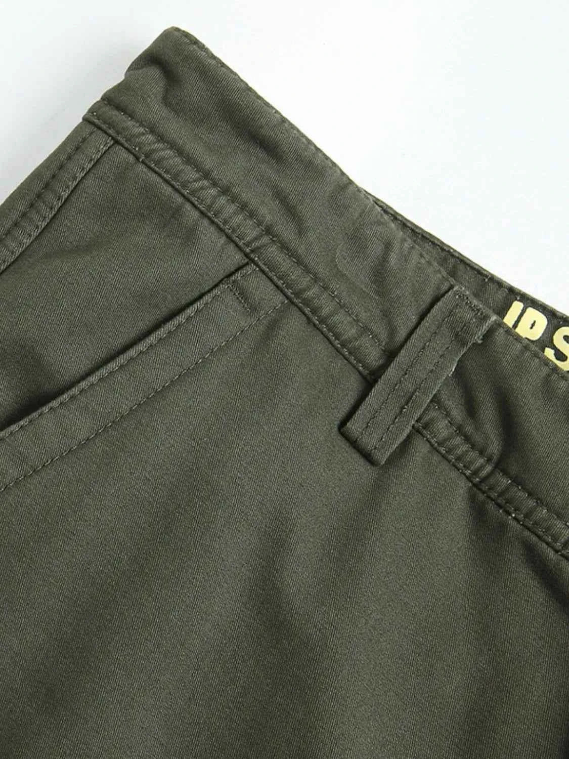 Men's Solid Color Cargo Pants